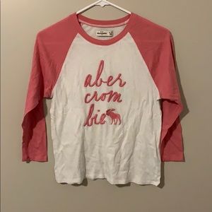 Abercrombie baseball tee